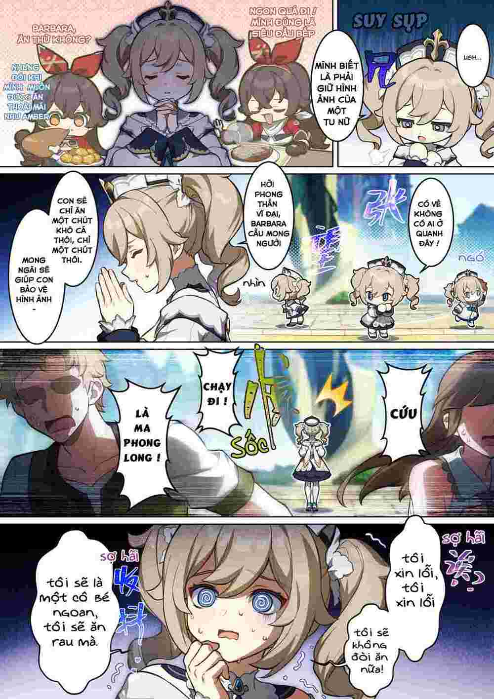 Genshin Impact 4-Koma Chương 8 Ảnh 3