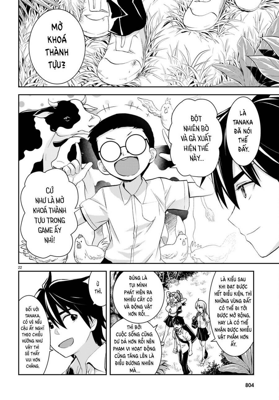 Gakkou No Minna To Isekai No Mujintou Ni Tenishitakedo Ore Dake Rakushou Desu Chương 23 Ảnh 27