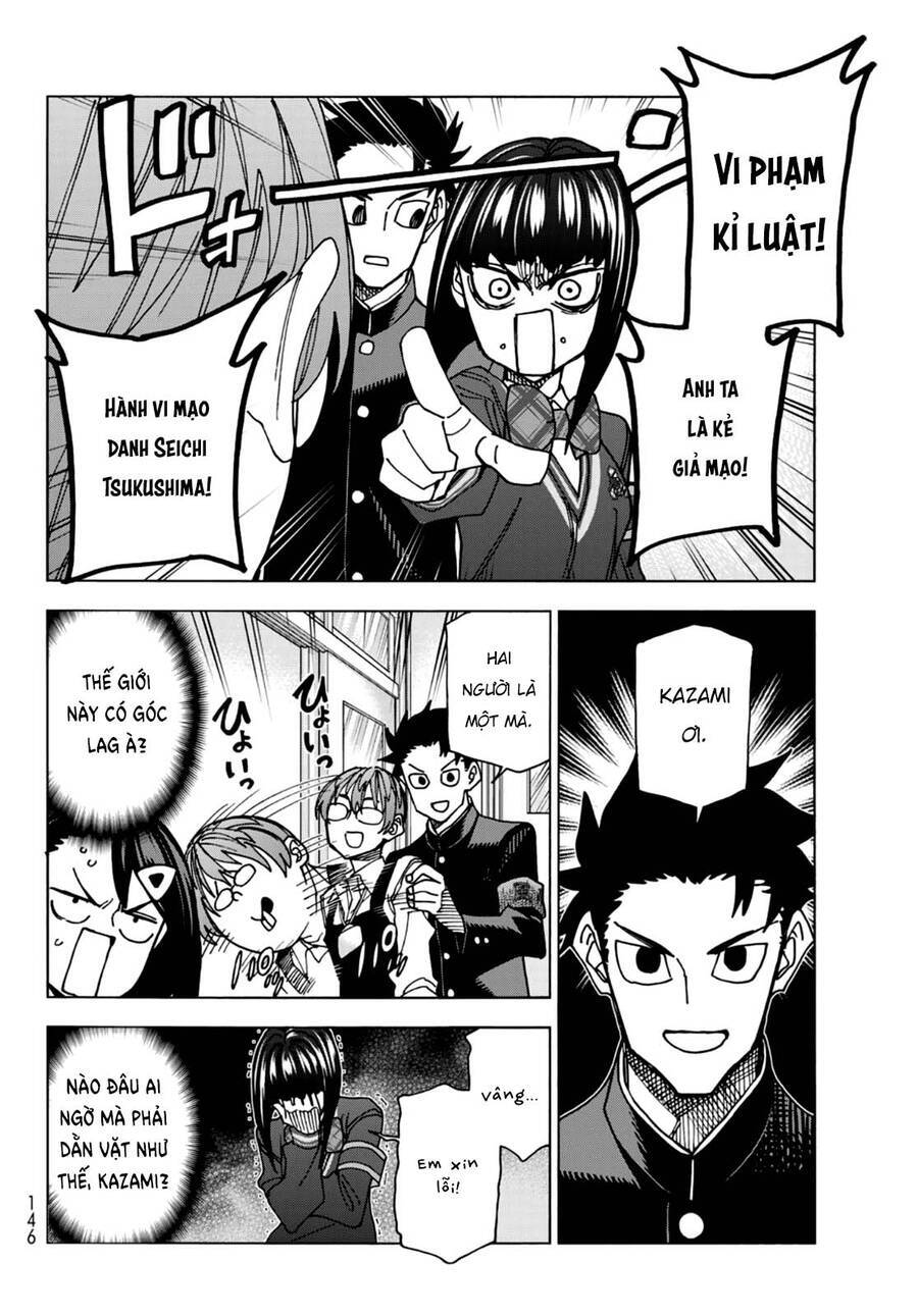 Ponkotsu Fuukiin To Skirt Take Ga Futekisetsu Na Jk No Hanashi Chương 62 Ảnh 17