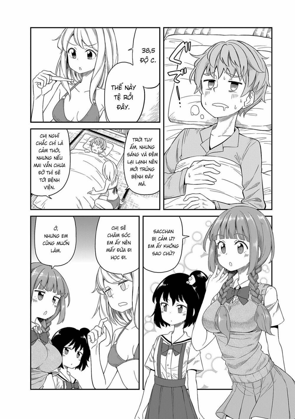 Hinomoto Sanshimai Wa Kamatte Hoshii Chương 8 Ảnh 3