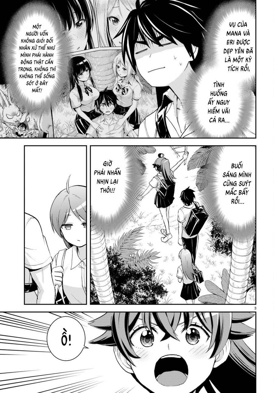 Gakkou No Minna To Isekai No Mujintou Ni Tenishitakedo Ore Dake Rakushou Desu Chương 23 Ảnh 8