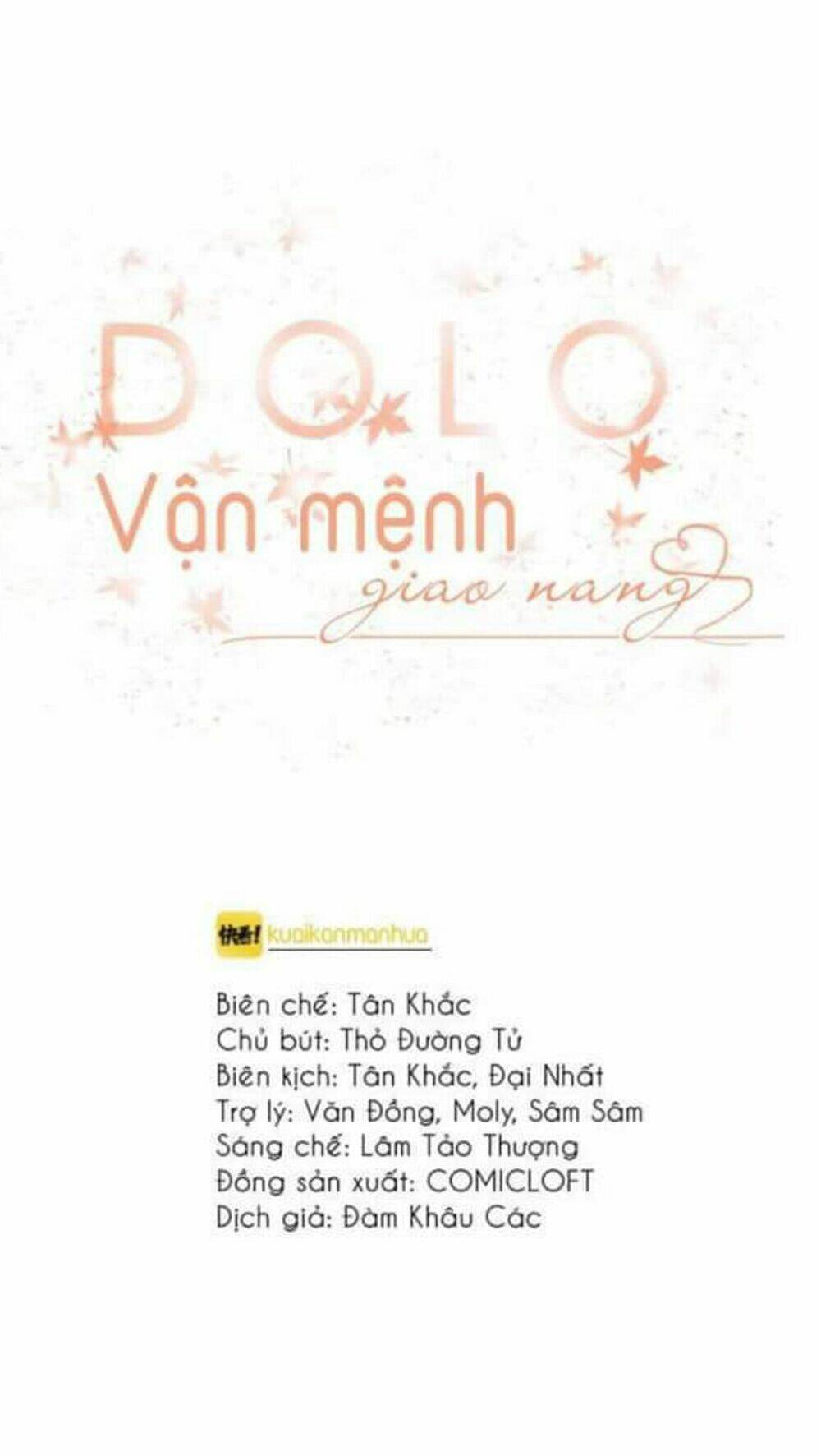 Dolo Mệnh Vận Giao Nang Chương 39 Ảnh 10