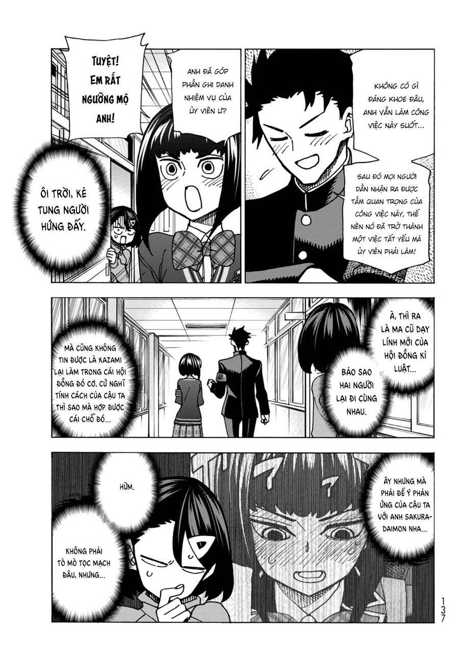 Ponkotsu Fuukiin To Skirt Take Ga Futekisetsu Na Jk No Hanashi Chương 62 Ảnh 8
