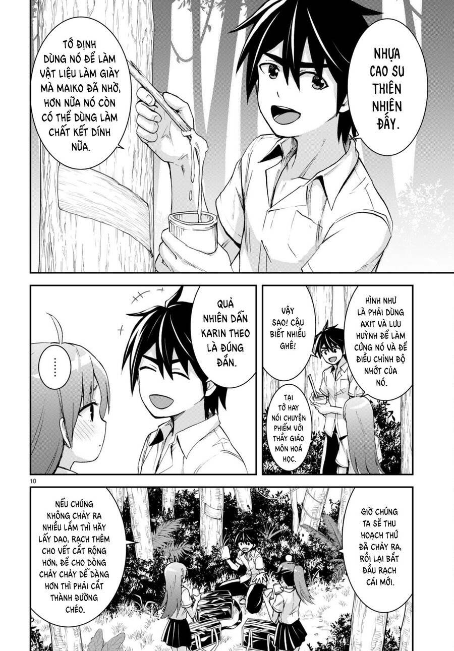 Gakkou No Minna To Isekai No Mujintou Ni Tenishitakedo Ore Dake Rakushou Desu Chương 23 Ảnh 15