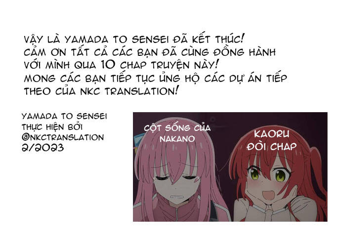 Yamada To Sensei Chương 10 Ảnh 33