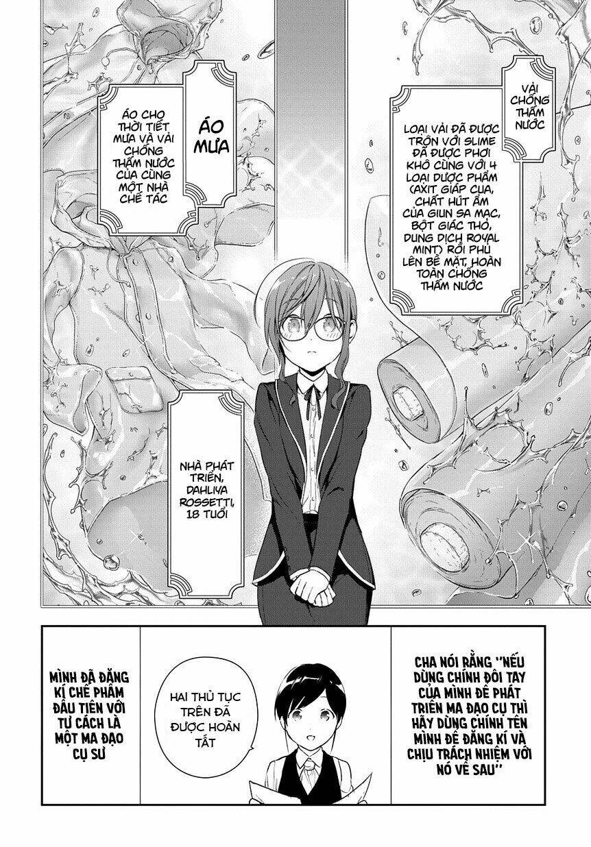 Madougushi Dahliya Wa Utsumukanai ~Kyou Kara Jiyuu Na Shokunin Life~ Vol 1 Chương 2 Ảnh 27