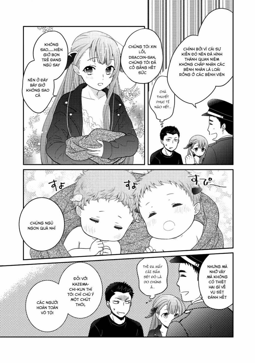 Kitaku Tochuu De Yome To Musume Ga Dekitan Dakedo Dragon Datta Chương 2 Ảnh 11