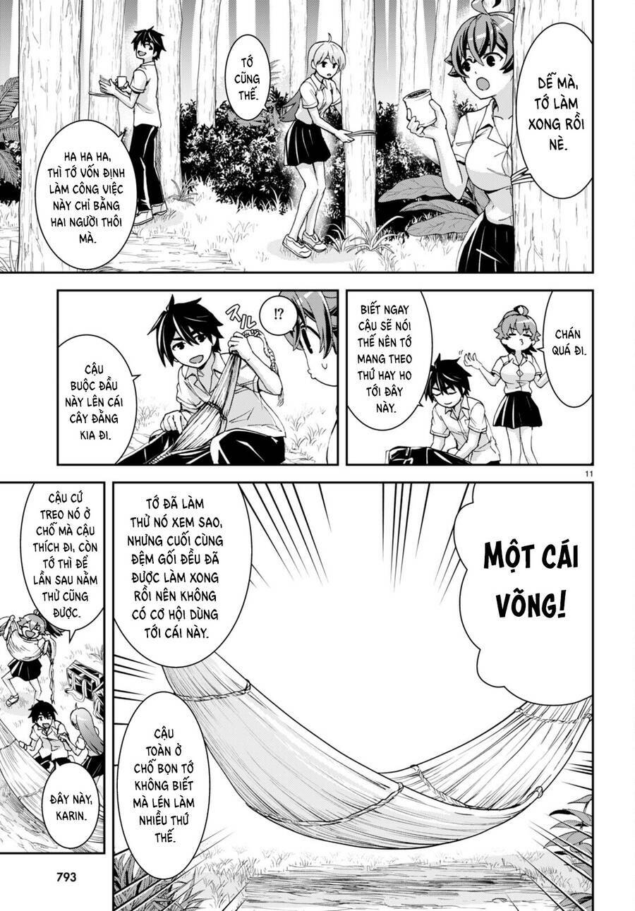 Gakkou No Minna To Isekai No Mujintou Ni Tenishitakedo Ore Dake Rakushou Desu Chương 23 Ảnh 16
