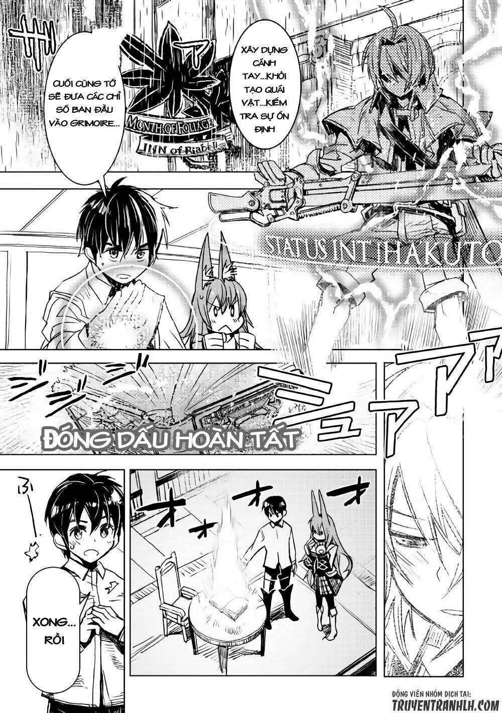 Kuro No Souzou Shoukanshi - Tenseisha No Hangyaku Chương 8 Ảnh 12