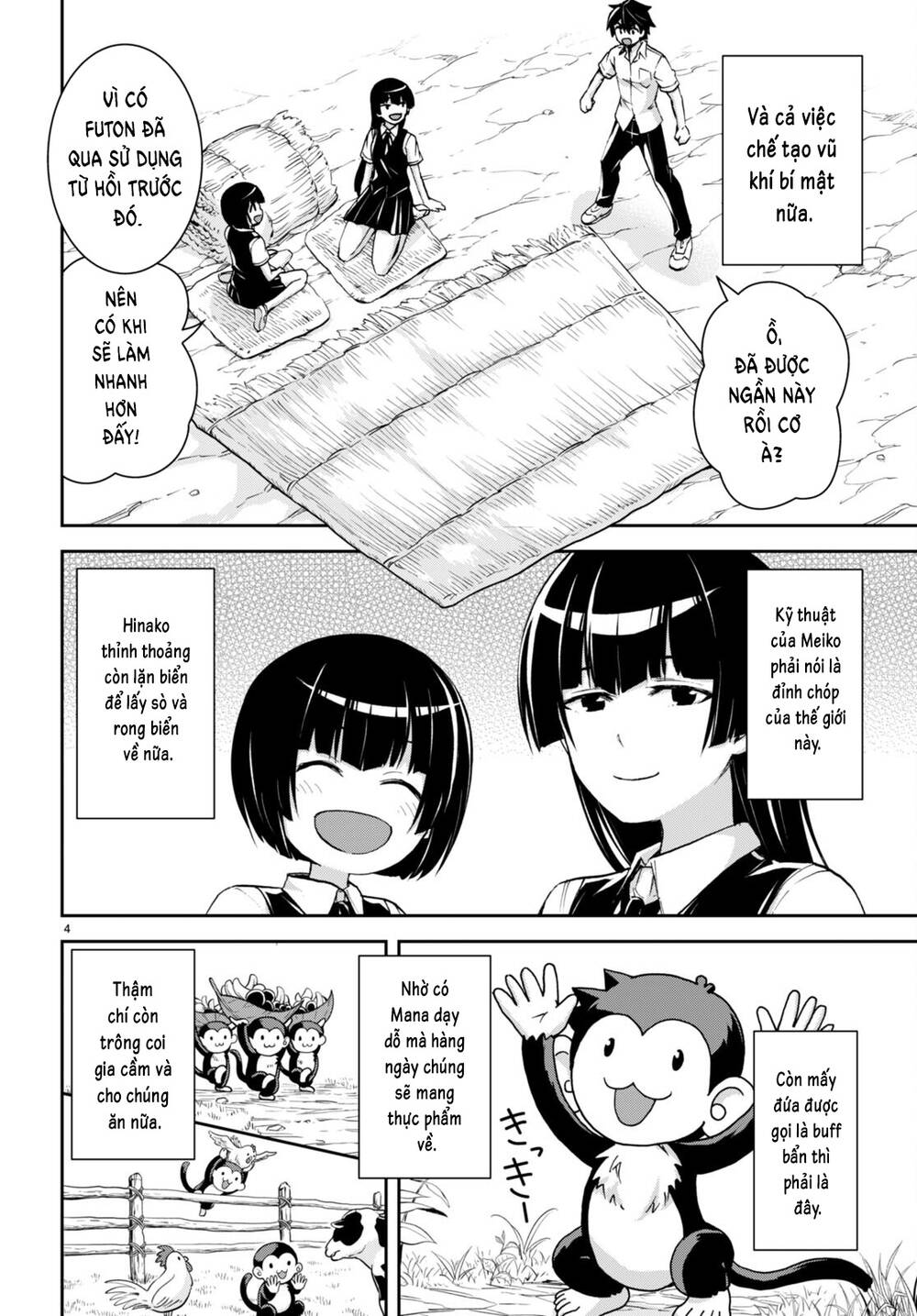 Gakkou No Minna To Isekai No Mujintou Ni Tenishitakedo Ore Dake Rakushou Desu Chương 24 Ảnh 9