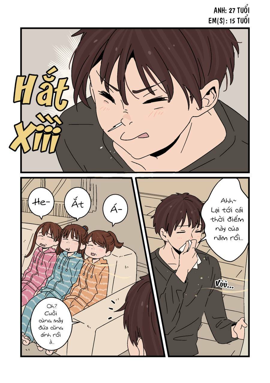 Anh Trai Cùng 3 Cô Em Gái Sinh Ba Chương 13 Ảnh 4