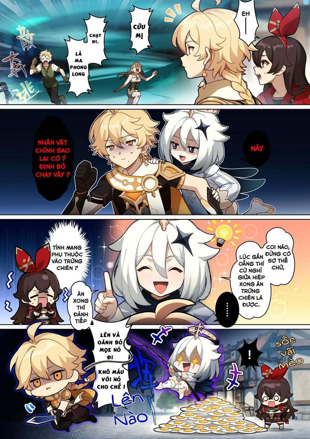 Genshin Impact 4-Koma Chương 7 Ảnh 3