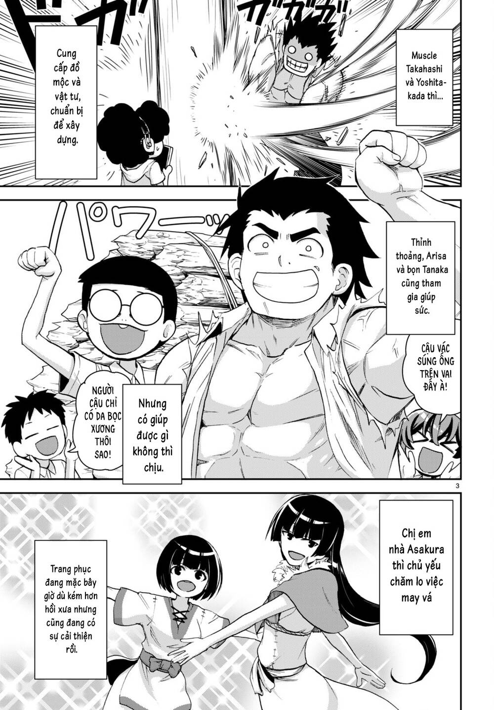 Gakkou No Minna To Isekai No Mujintou Ni Tenishitakedo Ore Dake Rakushou Desu Chương 24 Ảnh 8