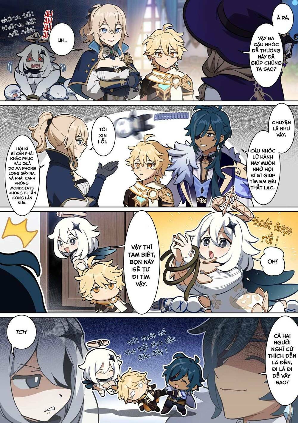 Genshin Impact 4-Koma Chương 11 Ảnh 3