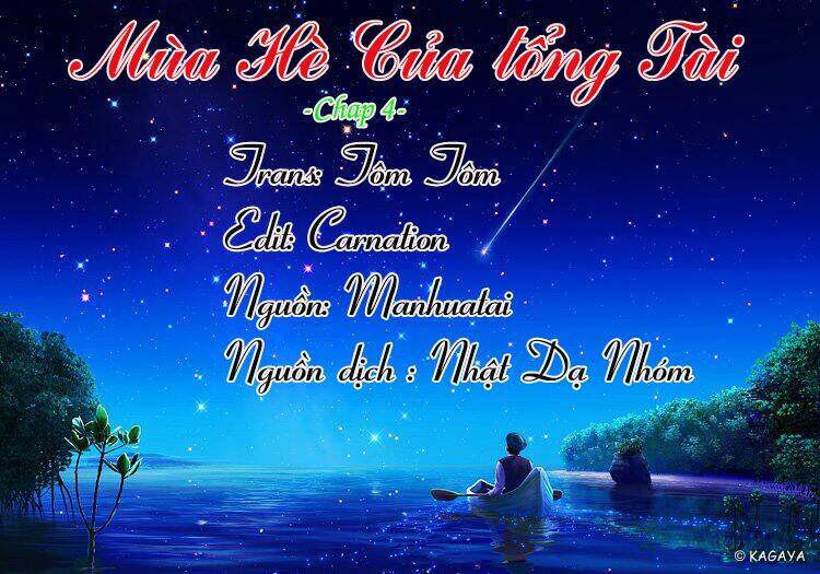 Mùa Hè Của Tổng Tài Chương 4 Ảnh 2