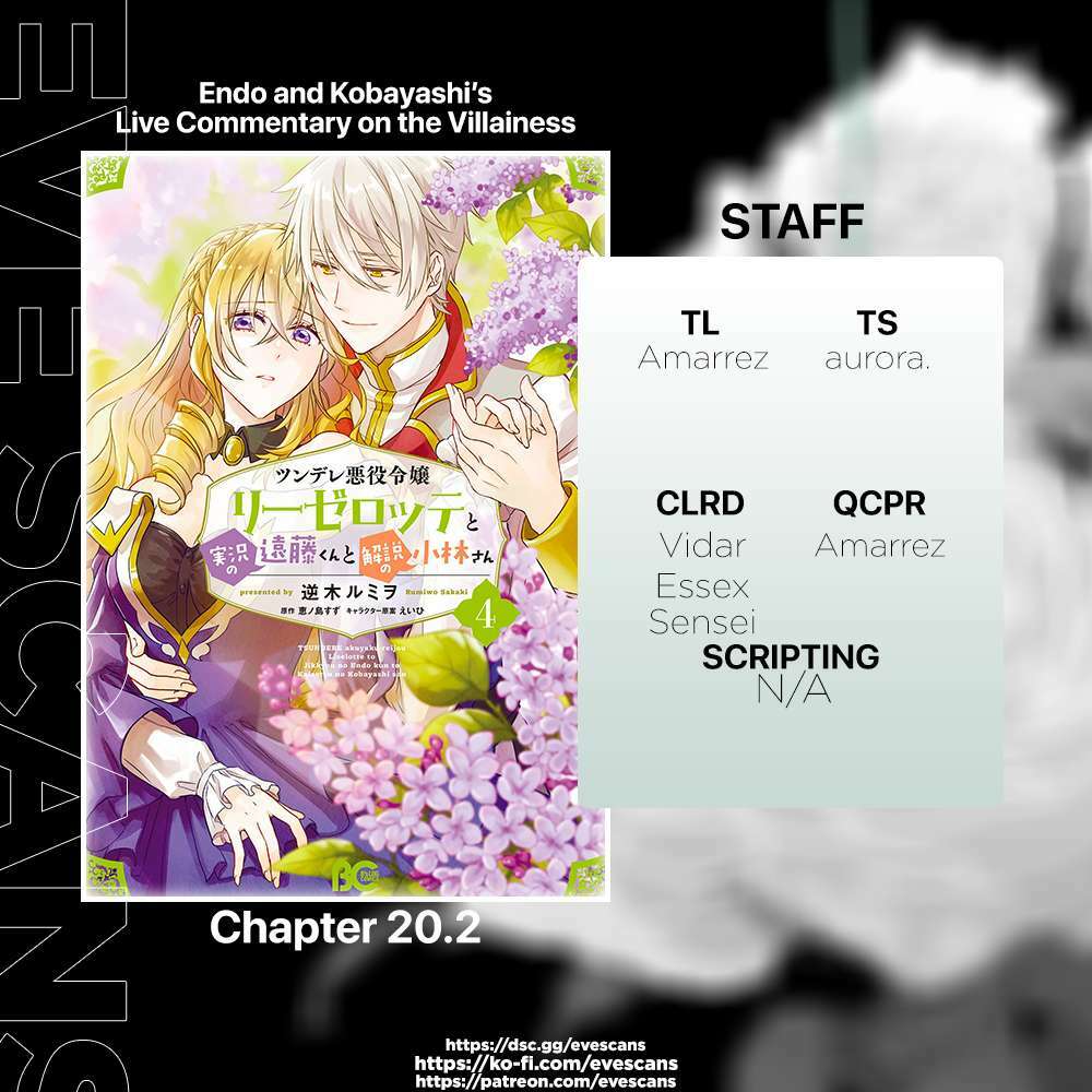 Tsundere Akuyaku Reijou Liselotte To Jikkyou No Endo-Kun To Kaisetsu No Kobayashi-San Chương 20.2 Ảnh 3