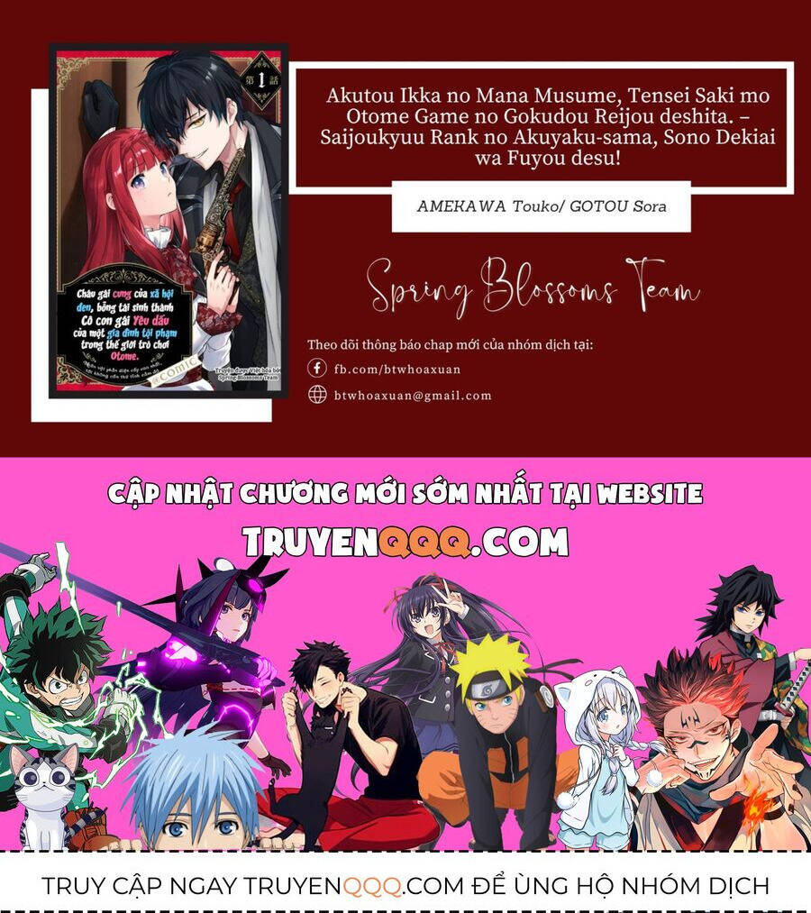 Akutou Ikka No Mana Musume, Tensei Saki Mo Otome Game No Gokudou Reijou Deshita. – Saijoukyuu Rank No Akuyaku-Sama, Sono Dekiai Wa Fuyou Desu! Chương 6 Ảnh 33
