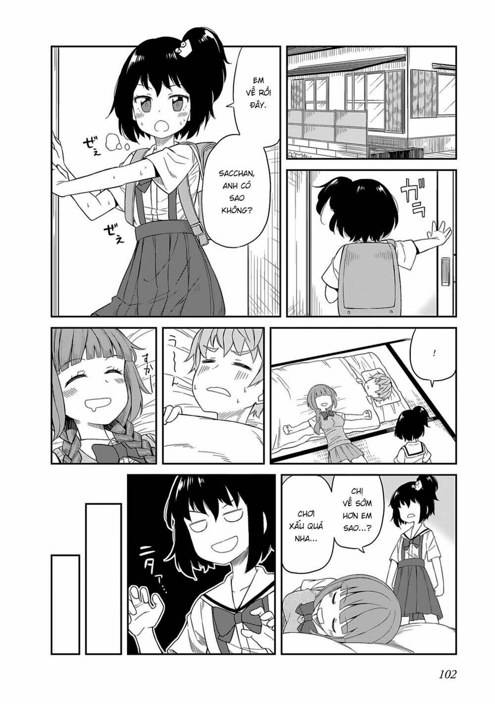 Hinomoto Sanshimai Wa Kamatte Hoshii Chương 8 Ảnh 11