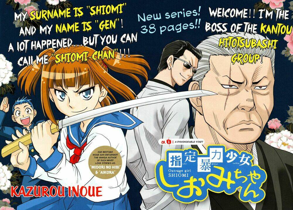 Shitei Bouryoku Shoujo Shiomi-Chan Chương 1 Ảnh 37