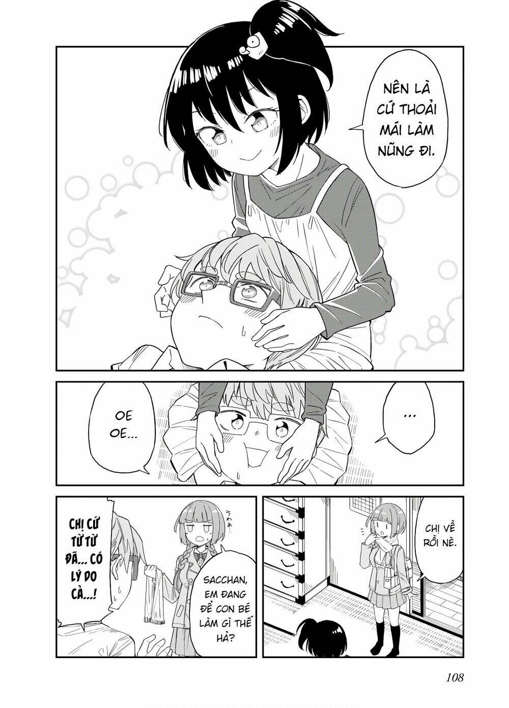 Hinomoto Sanshimai Wa Kamatte Hoshii Chương 28 Ảnh 7