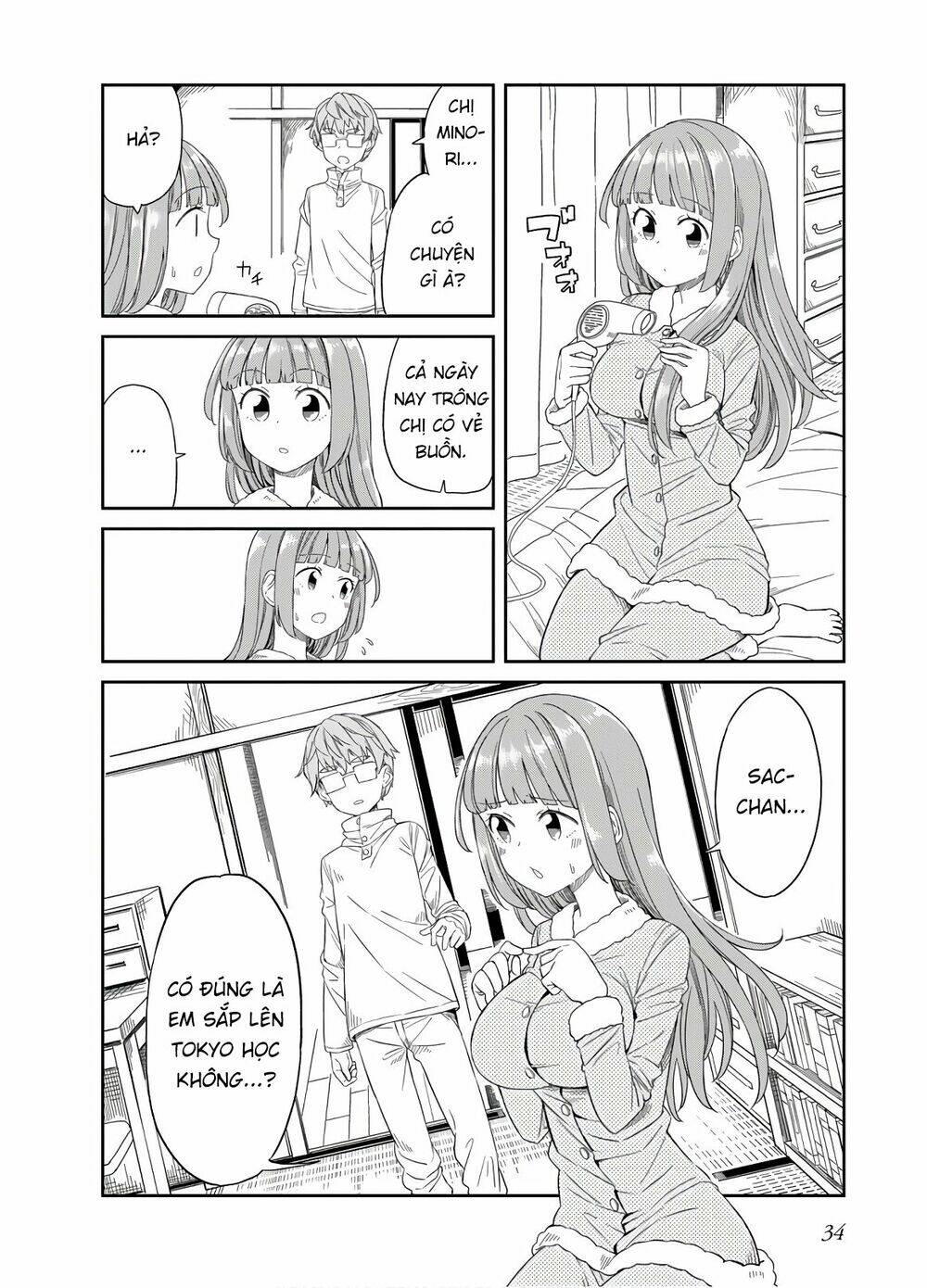 Hinomoto Sanshimai Wa Kamatte Hoshii Chương 22 Ảnh 9