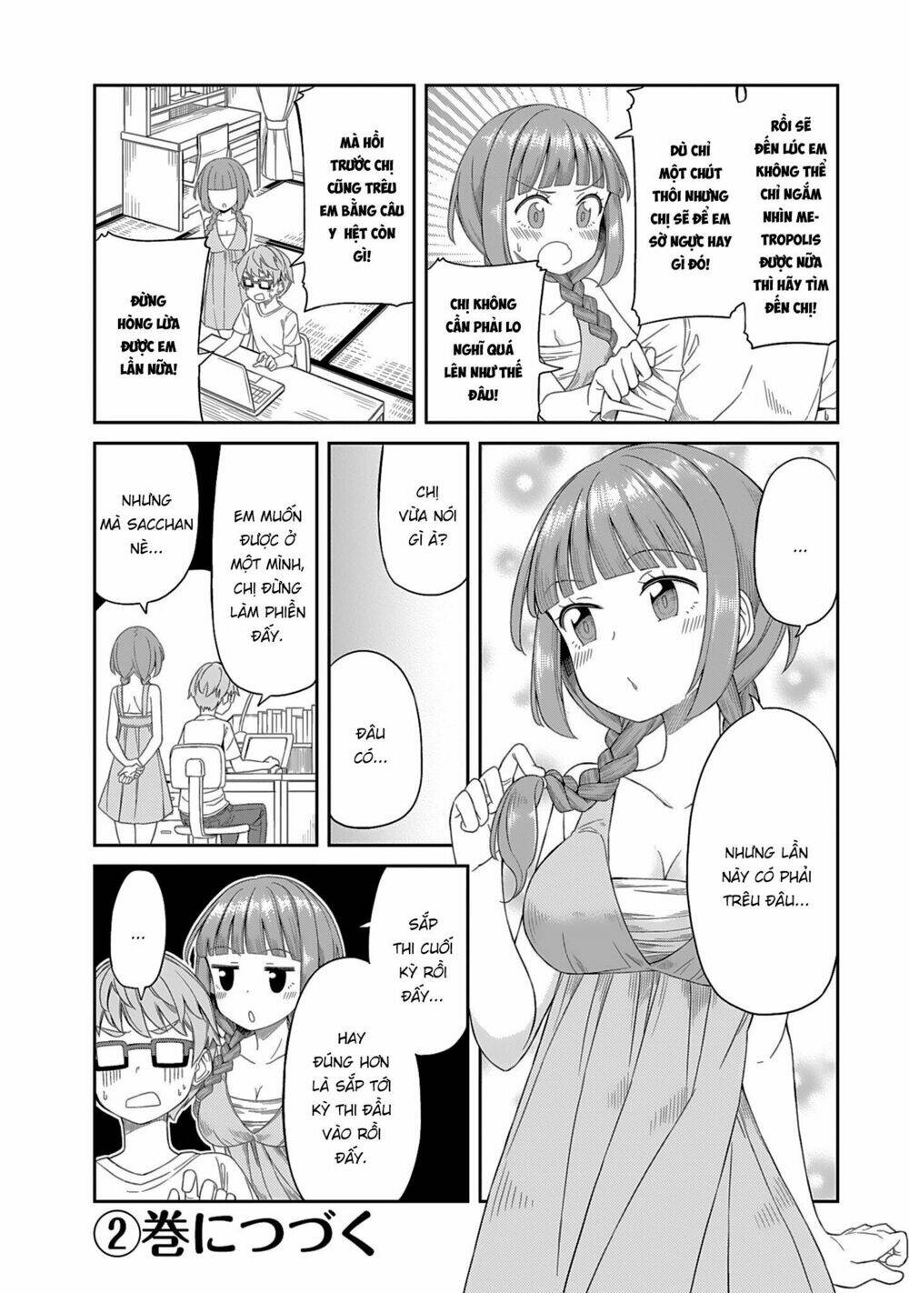 Hinomoto Sanshimai Wa Kamatte Hoshii Chương 9.5 Ảnh 9