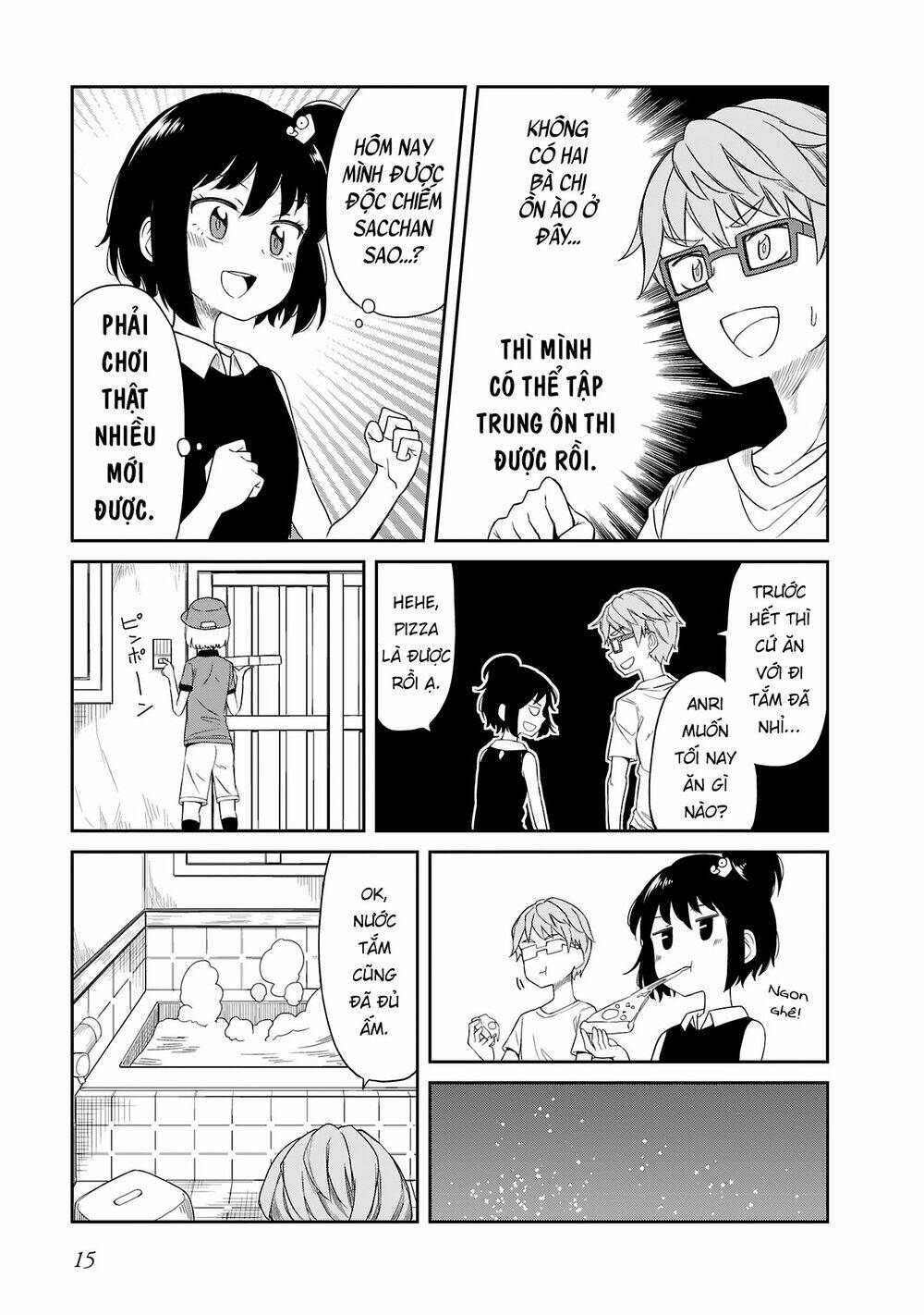 Hinomoto Sanshimai Wa Kamatte Hoshii Chương 11 Ảnh 4