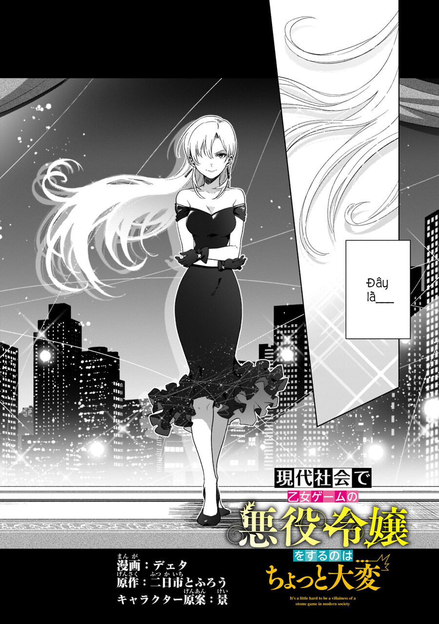 Gendai Shakai De Otome Game No Akuyaku Reijou Wo Suru No Wa Chotto Taihen Chương 1 Ảnh 5