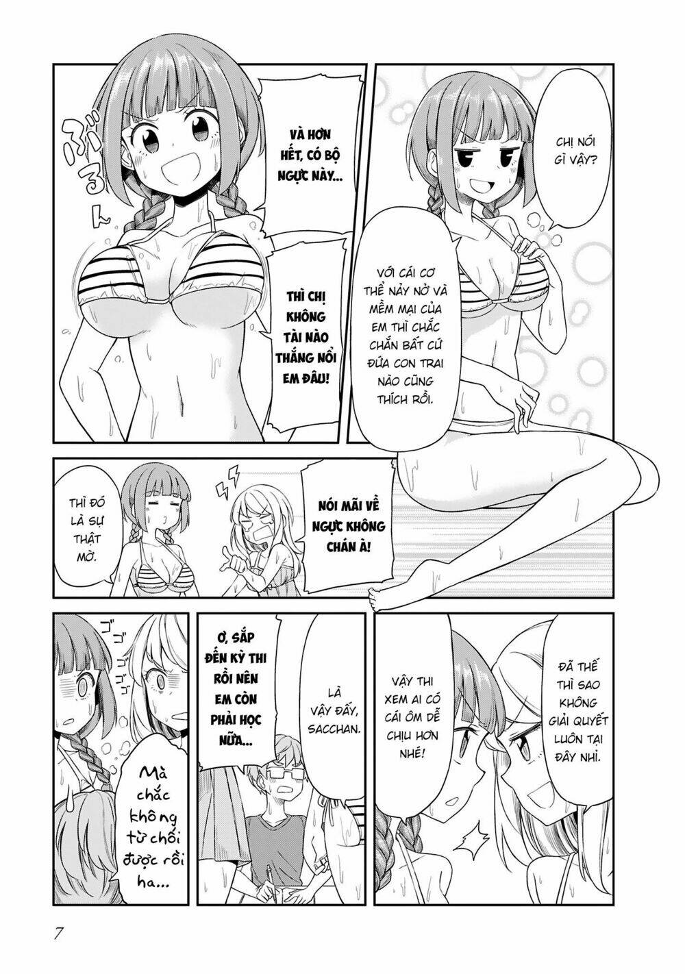 Hinomoto Sanshimai Wa Kamatte Hoshii Chương 10 Ảnh 8
