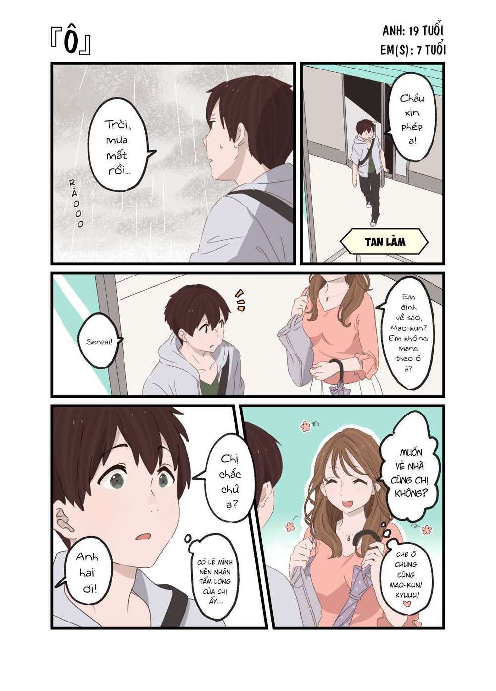 Anh Trai Cùng 3 Cô Em Gái Sinh Ba Chương 7 Ảnh 2