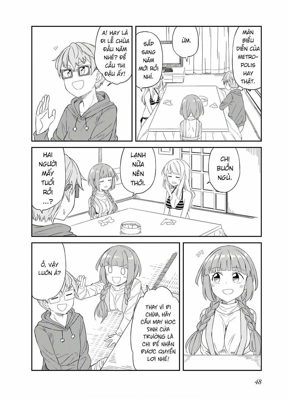 Hinomoto Sanshimai Wa Kamatte Hoshii Chương 23 Ảnh 11