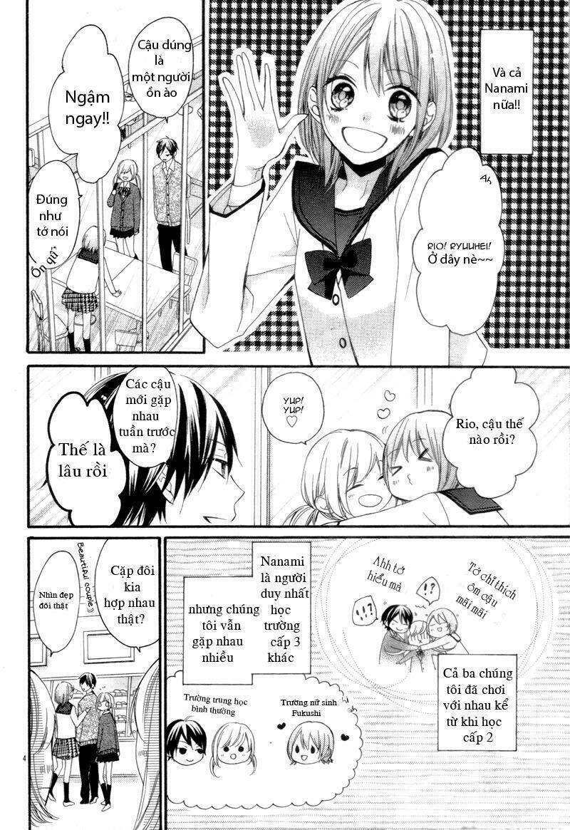 Himitsu No Sankaku Kataomoi Chương 1 Ảnh 5