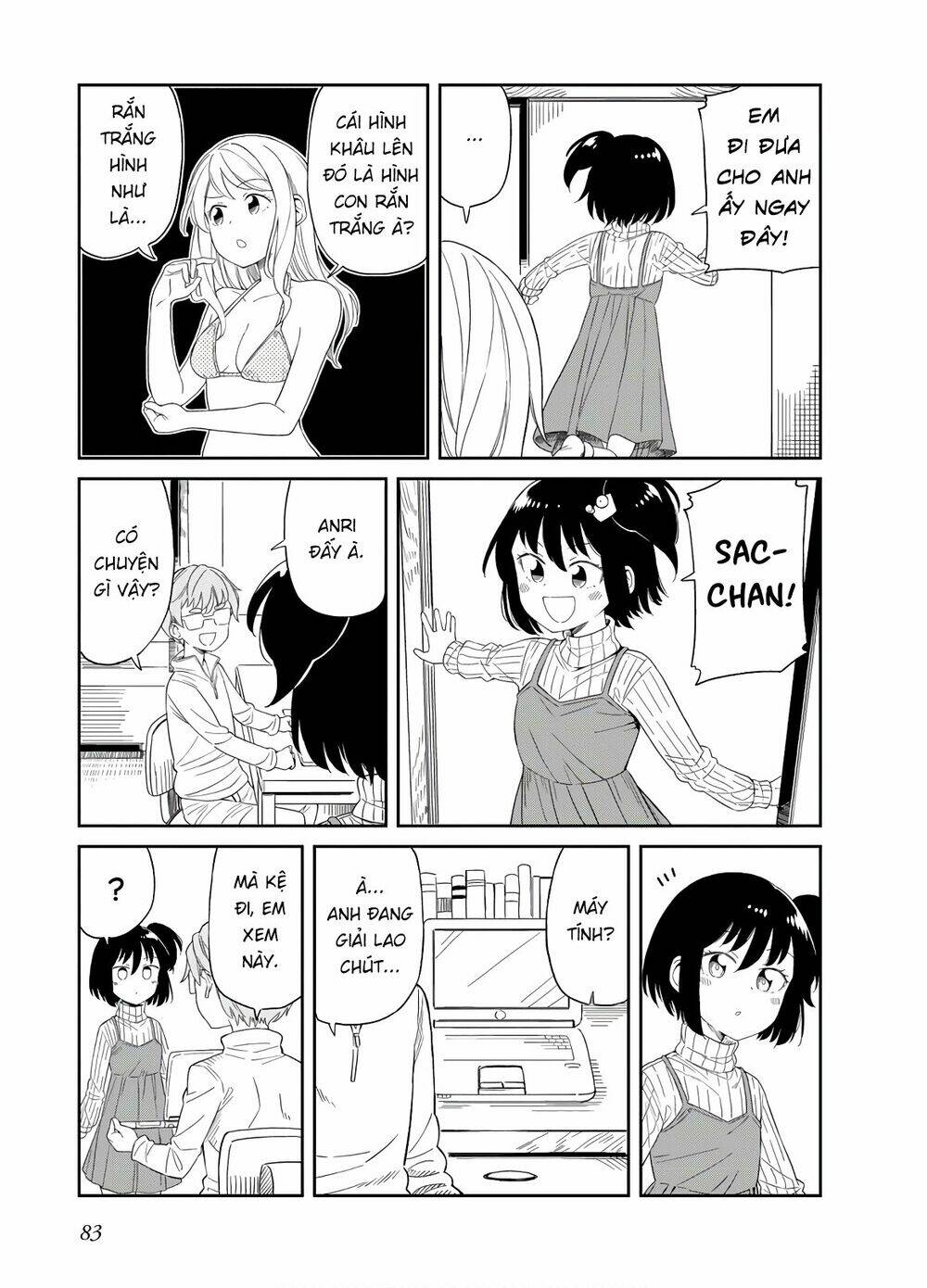 Hinomoto Sanshimai Wa Kamatte Hoshii Chương 26 Ảnh 8