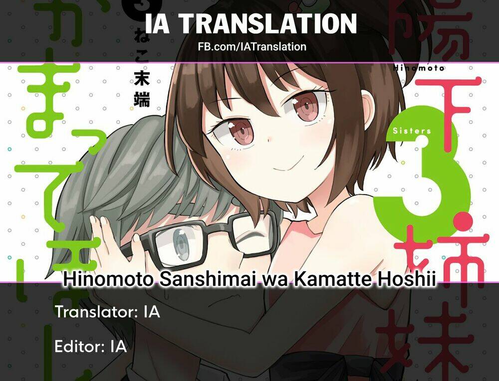 Hinomoto Sanshimai Wa Kamatte Hoshii Chương 26 Ảnh 15