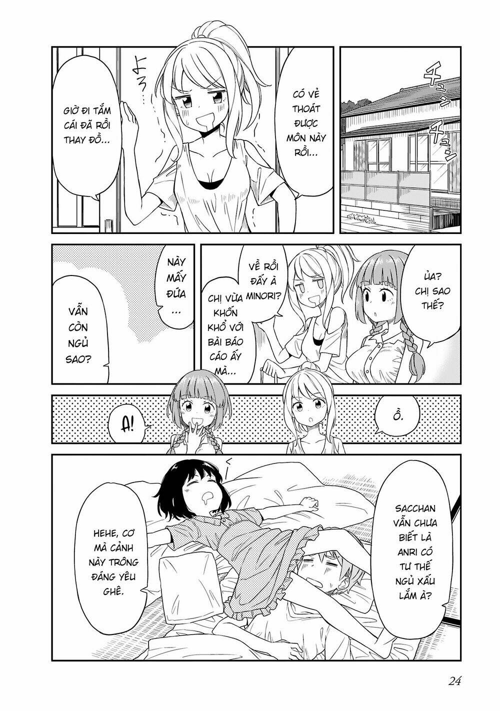 Hinomoto Sanshimai Wa Kamatte Hoshii Chương 11 Ảnh 13