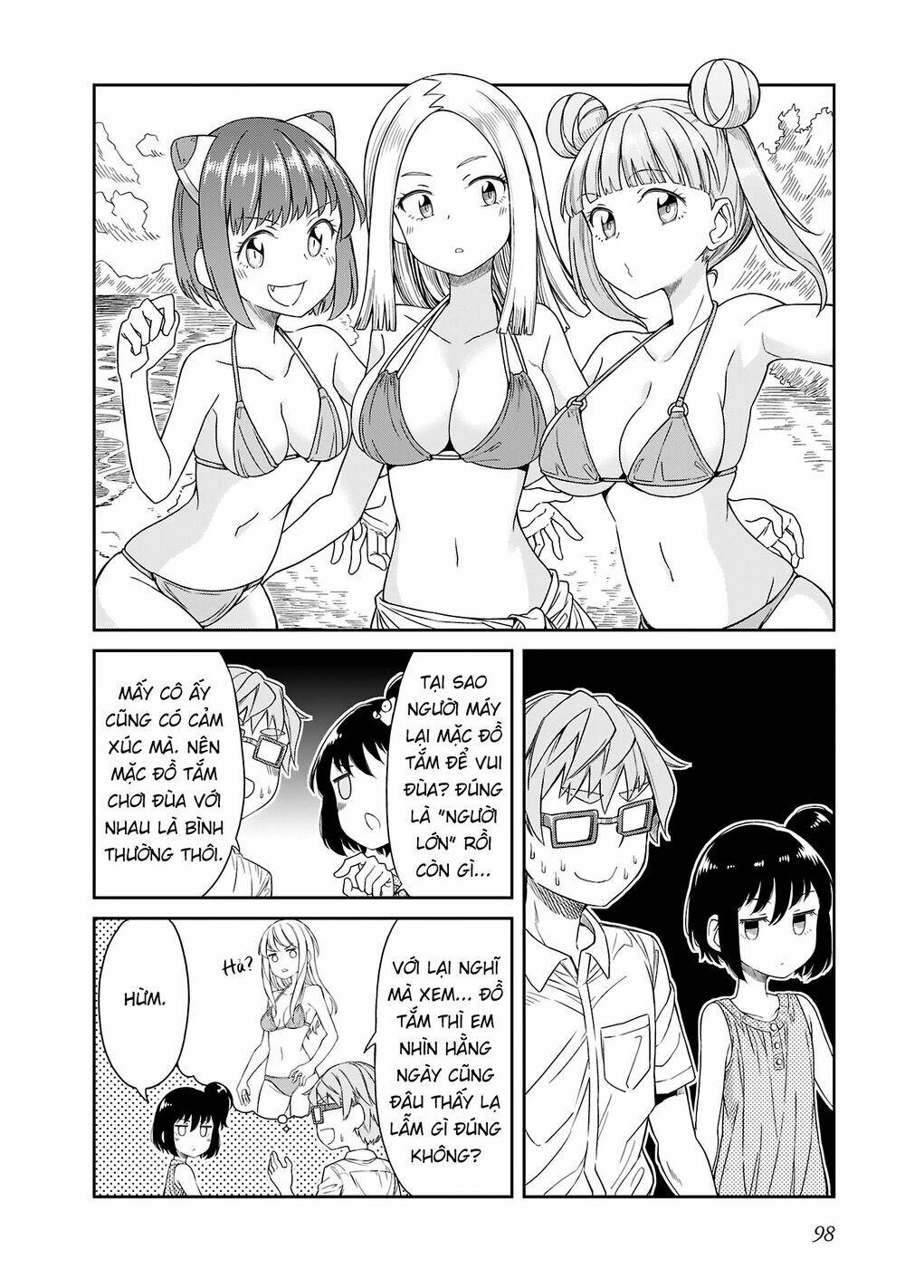 Hinomoto Sanshimai Wa Kamatte Hoshii Chương 17 Ảnh 9