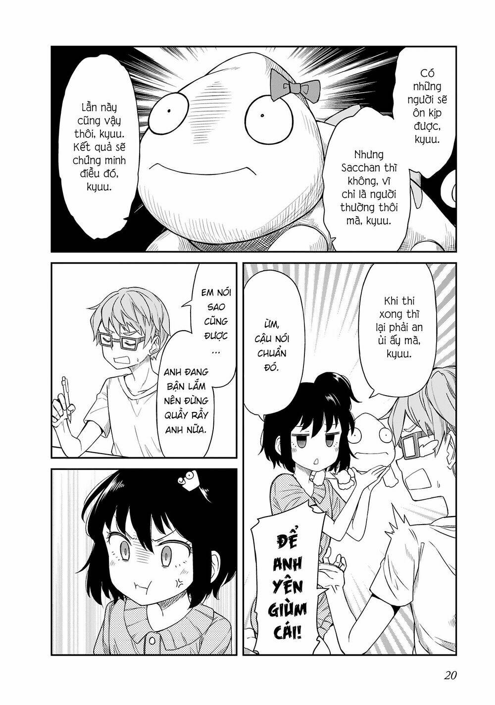 Hinomoto Sanshimai Wa Kamatte Hoshii Chương 11 Ảnh 9