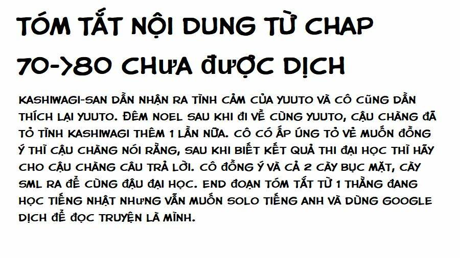 Tonari No Kashiwagi-San Chương 81 Ảnh 2