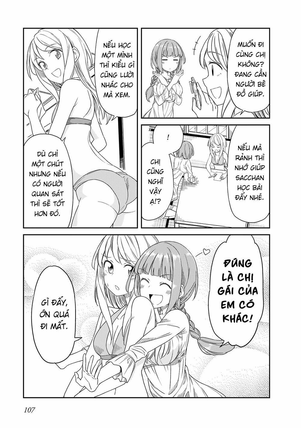 Hinomoto Sanshimai Wa Kamatte Hoshii Chương 18 Ảnh 6