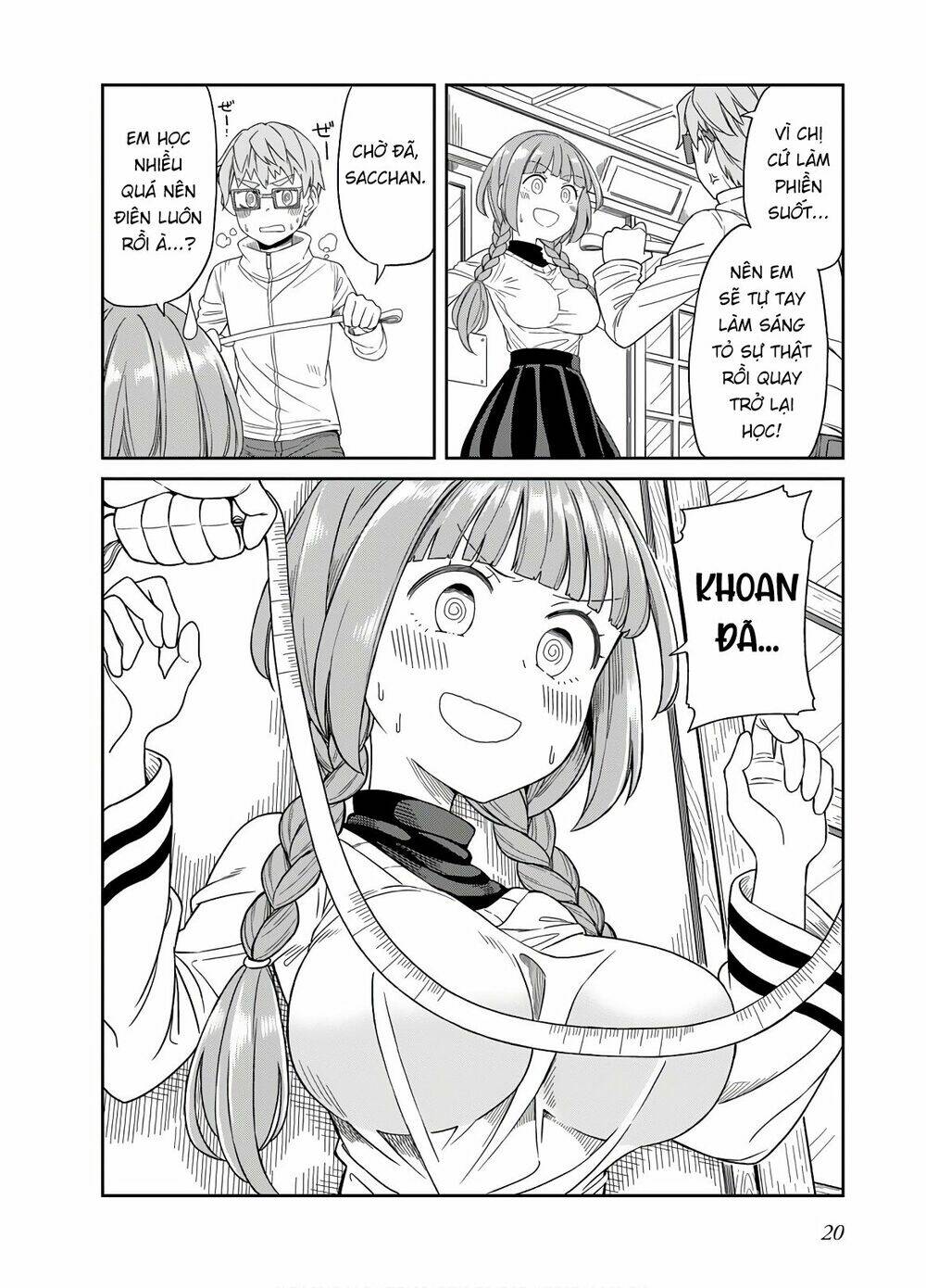 Hinomoto Sanshimai Wa Kamatte Hoshii Chương 21 Ảnh 9