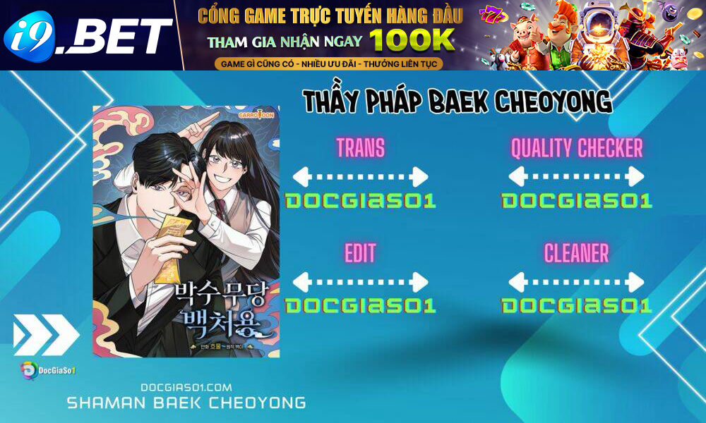 Thầy Pháp Baek Cheoyong Chương 1 Ảnh 2