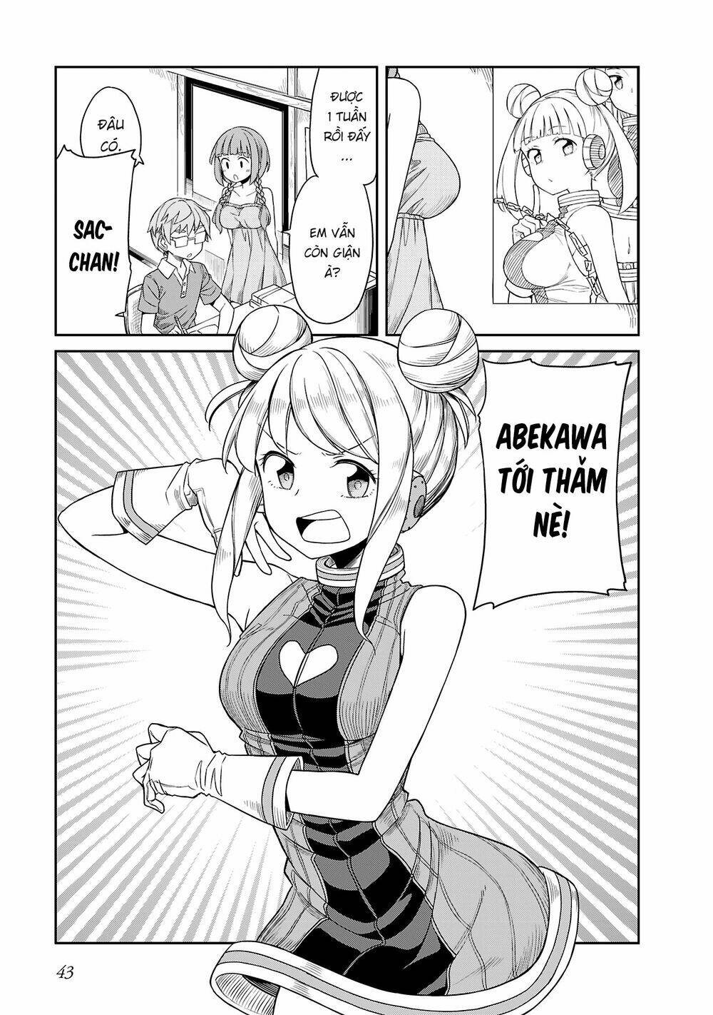 Hinomoto Sanshimai Wa Kamatte Hoshii Chương 13 Ảnh 6