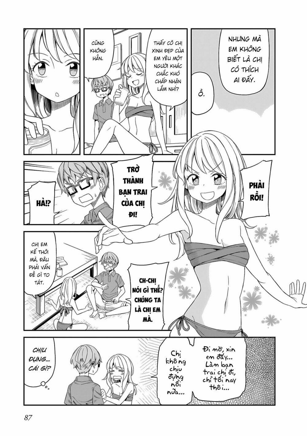 Hinomoto Sanshimai Wa Kamatte Hoshii Chương 7 Ảnh 8
