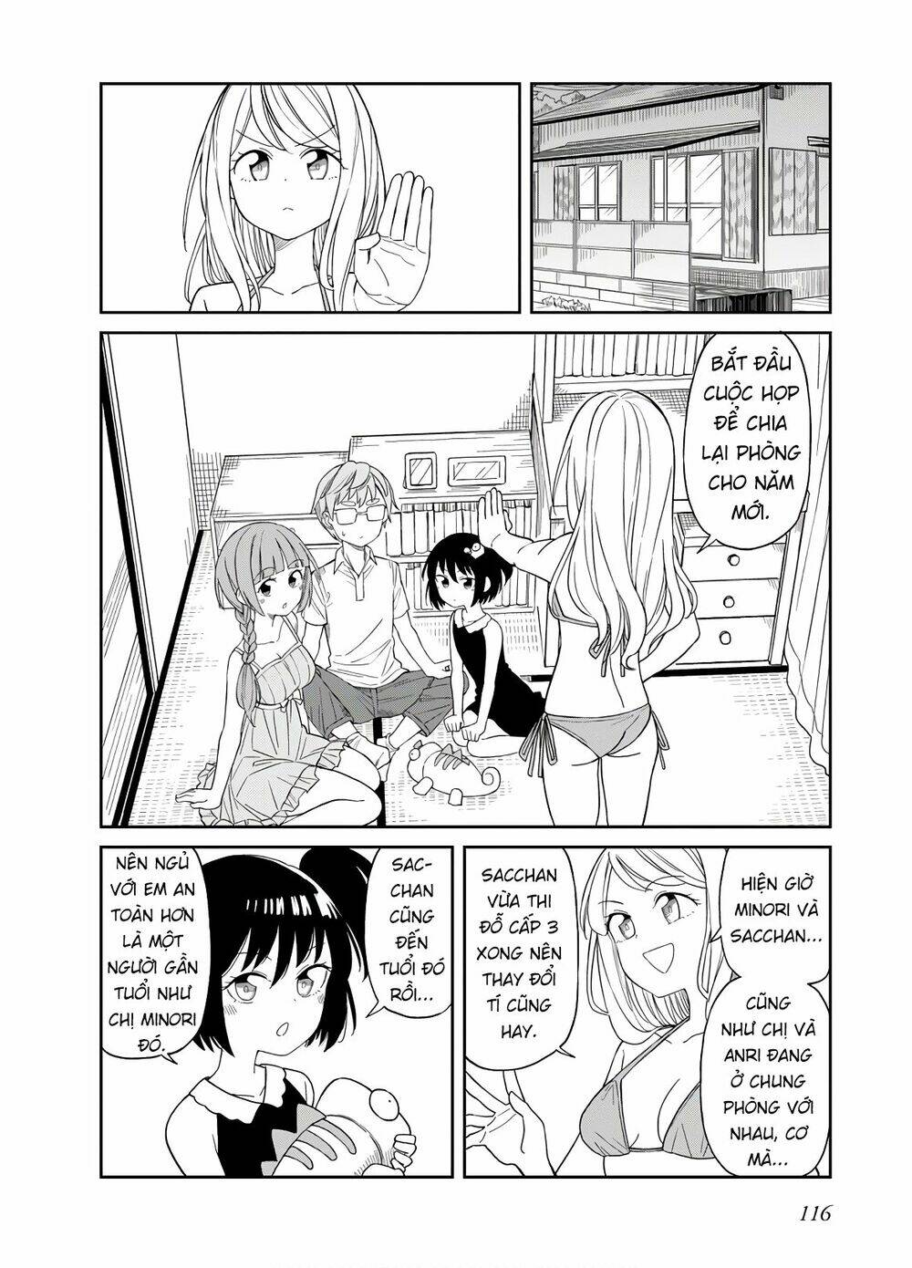 Hinomoto Sanshimai Wa Kamatte Hoshii Chương 29 Ảnh 3