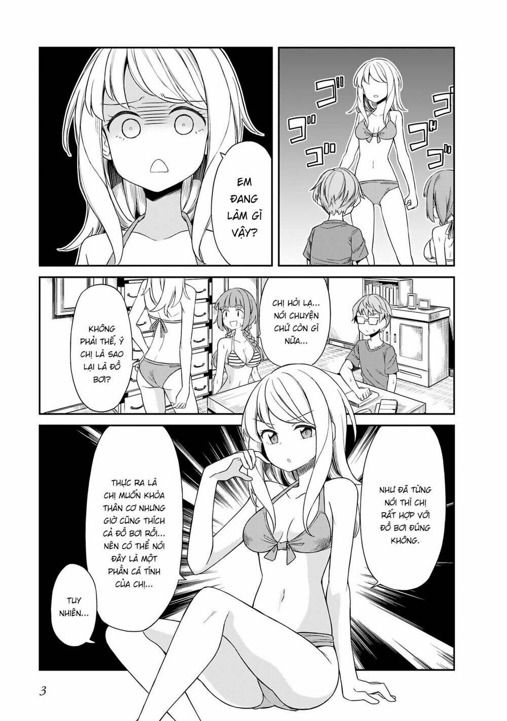 Hinomoto Sanshimai Wa Kamatte Hoshii Chương 10 Ảnh 4