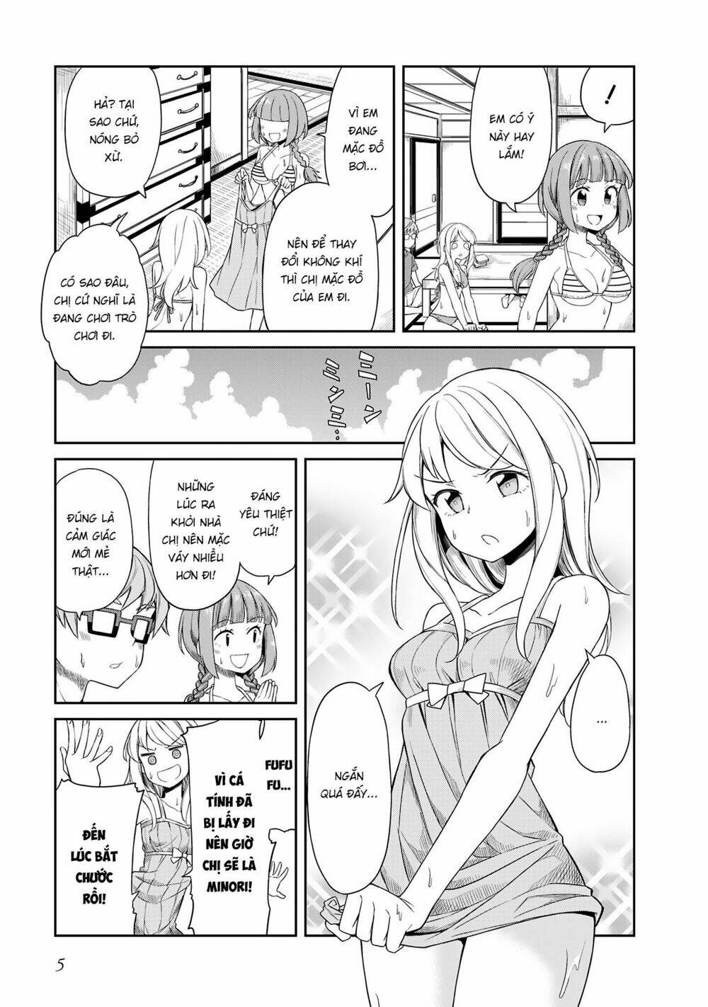 Hinomoto Sanshimai Wa Kamatte Hoshii Chương 10 Ảnh 6