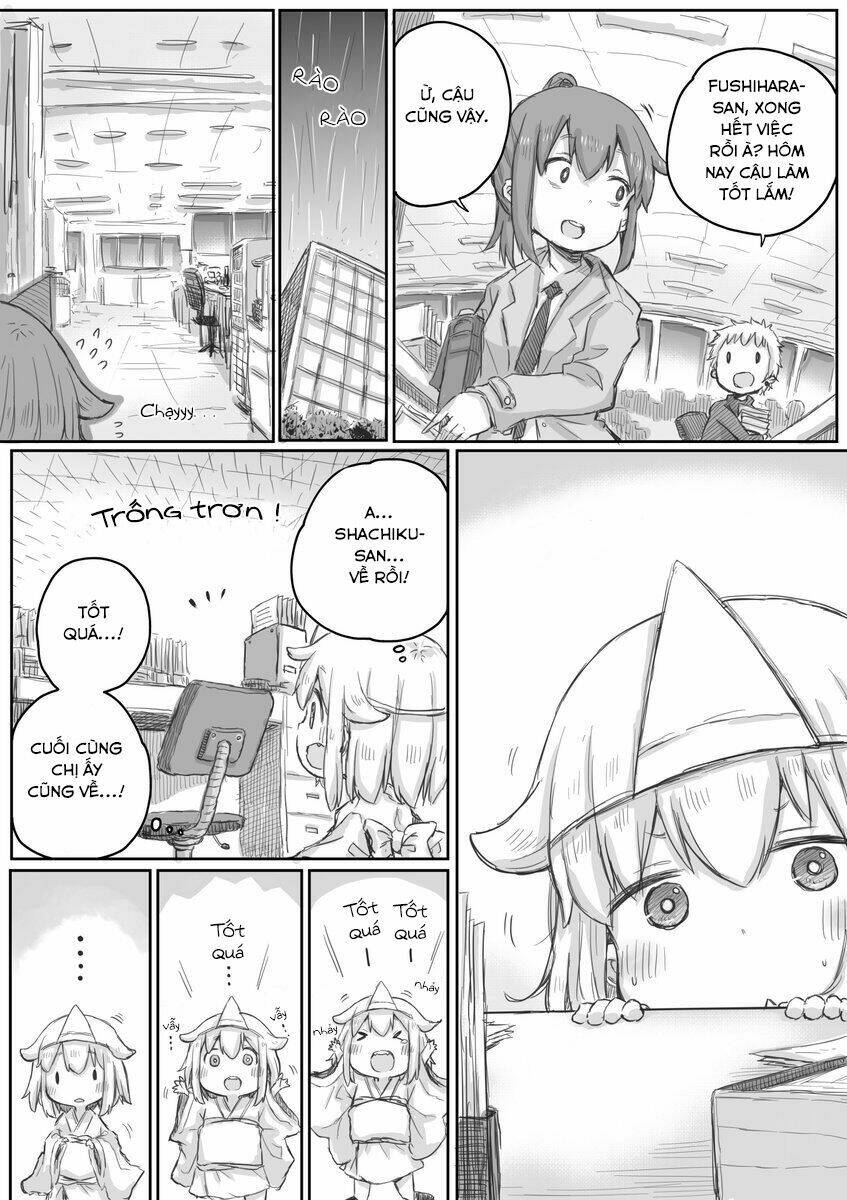 Shachiku-San Wa Youjo Yuurei Ni Iyasaretai Chương 8 Ảnh 3