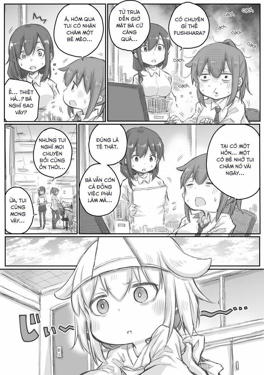 Shachiku-San Wa Youjo Yuurei Ni Iyasaretai Chương 10 Ảnh 3