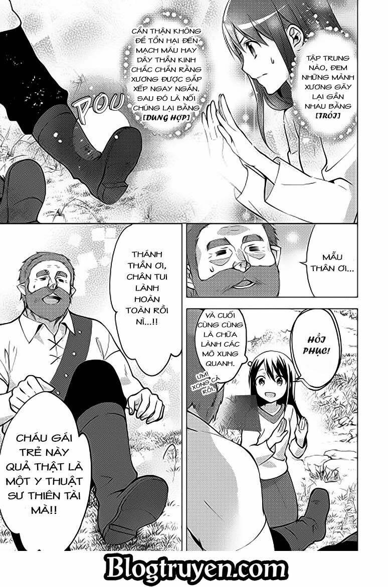 Isekai De "Kuro No Iyashi Te" Tte Yobarete Imasu Chương 3 Ảnh 21