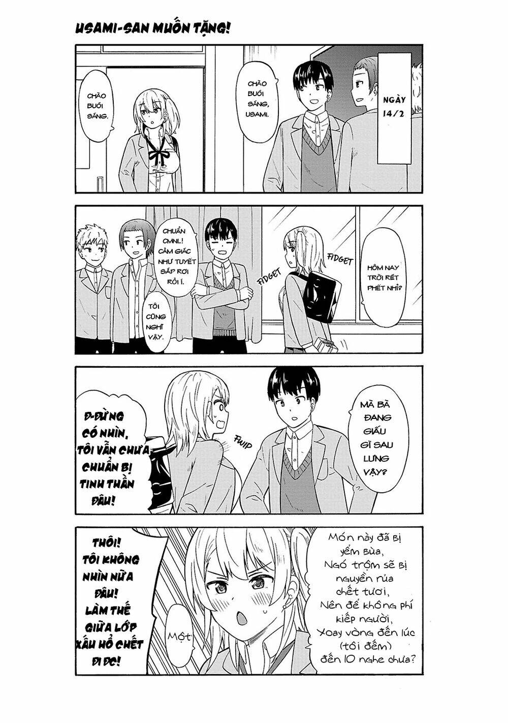 Usami-San Wa Kamawaretai! Chương 26 Ảnh 5